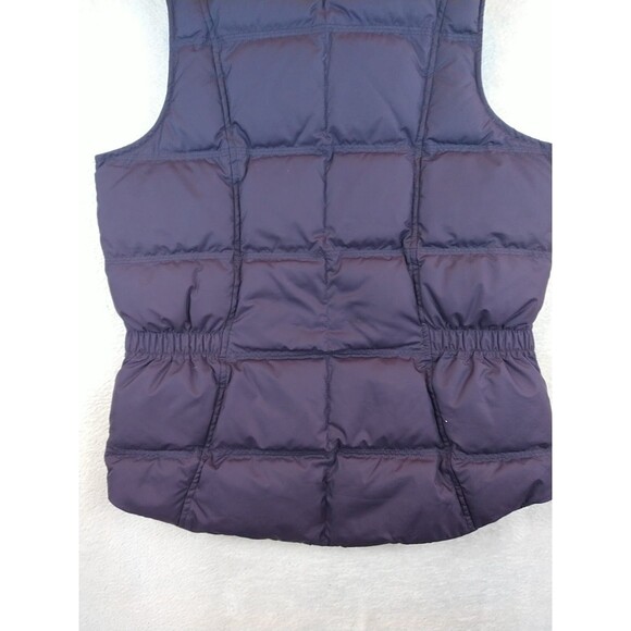 Eddie Bauer Premium Quality Goose Down Vest Women's XS Purple Puffer - Picture 11 of 11